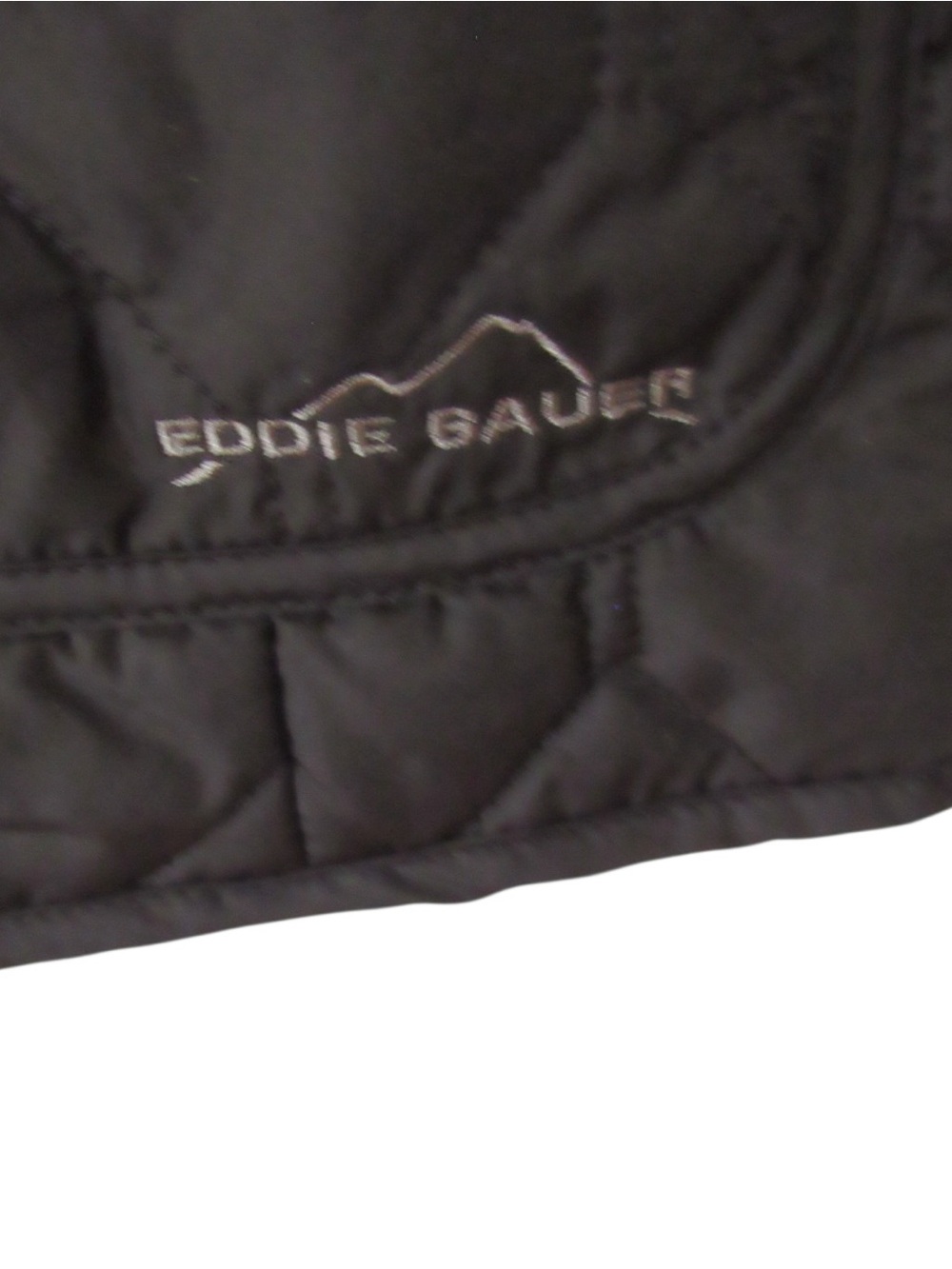Eddie Bauer Womens Quilted Field Jacket Medium Black All Seasons Lightweight - Picture 5 of 10